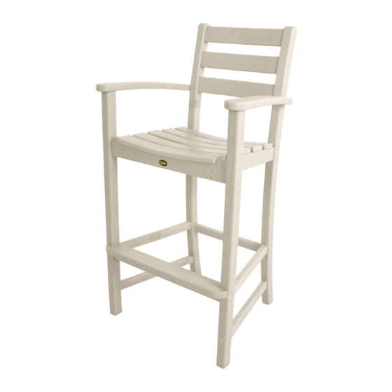 TREX OutdoorFurniture TXD202 Assembly Instructions