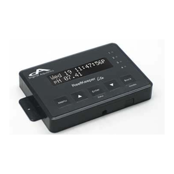 Digital Aquatics ReefKeeper Lite User Manual