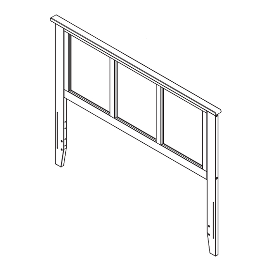 READY To ASSEMBLE HEADBOARD Assembly Instructions
