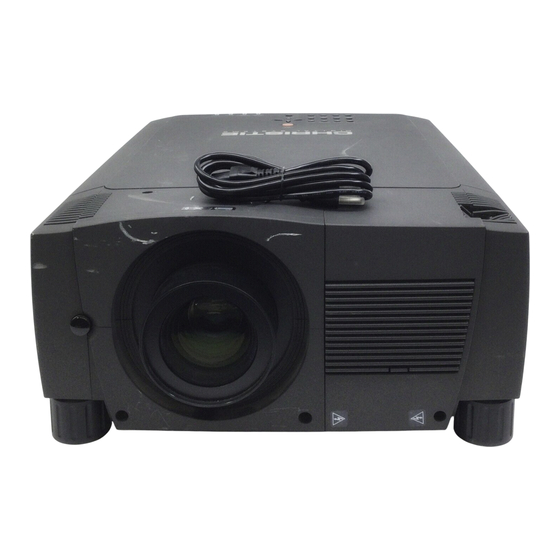 Christie 38-RS1001 Series Instructions