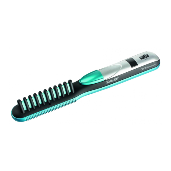 Scarlett Ceramic BeautyPro SC-060 Instruction Manual
