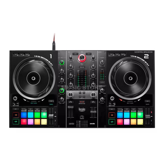 Hercules DJ Control Inpulse 500 Manual