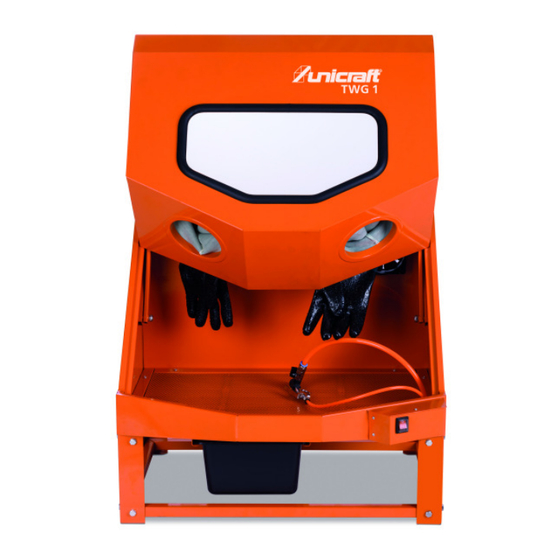 unicraft TWG 1 Operating Instructions Manual