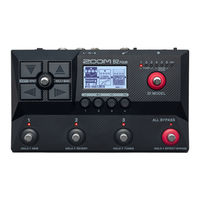 Zoom B2 FOUR Quick Start Manual