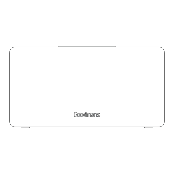 Goodmans 347228 User Manual