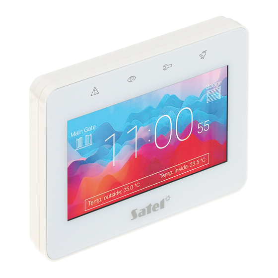 Satel versa INT-TSG2R-W User Manual