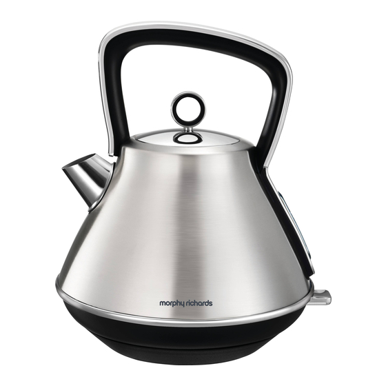 Morphy Richards evoke Quick Start Manual