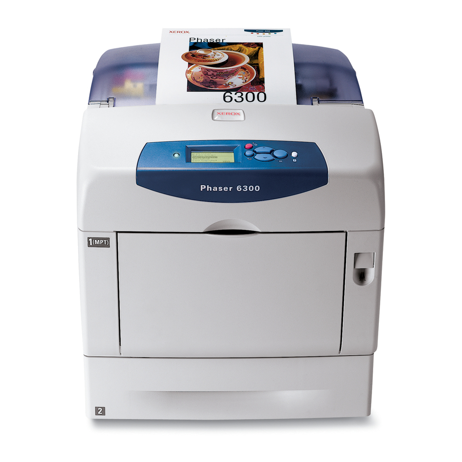 Xerox Phaser 6300 Manuals