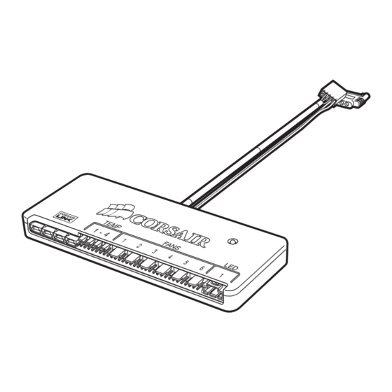 Corsair Commander Mini Quick Start Manual