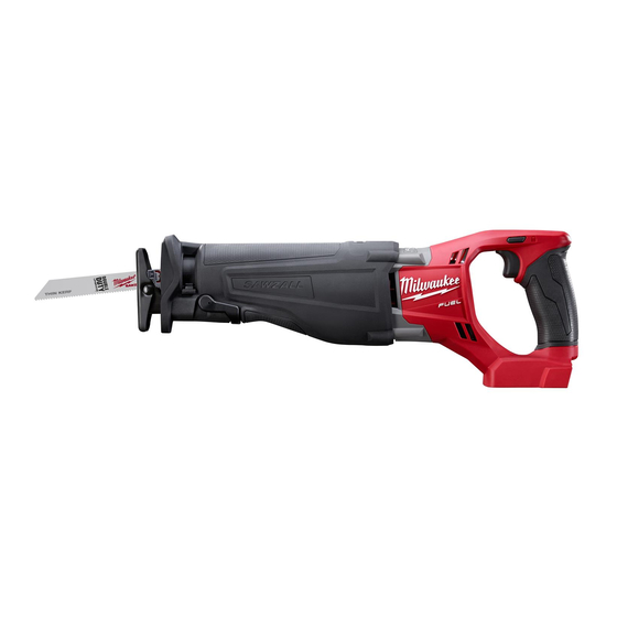 Milwaukee M18 FUEL SAWZALL 2720-20 Operator's Manual