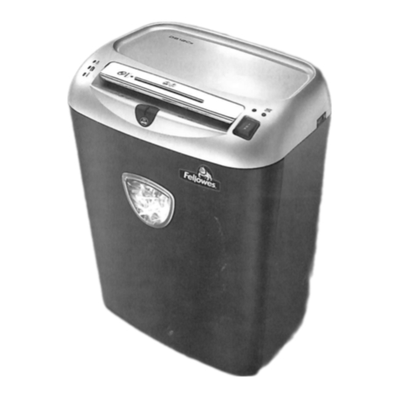 Fellowes OS12Cs Manual