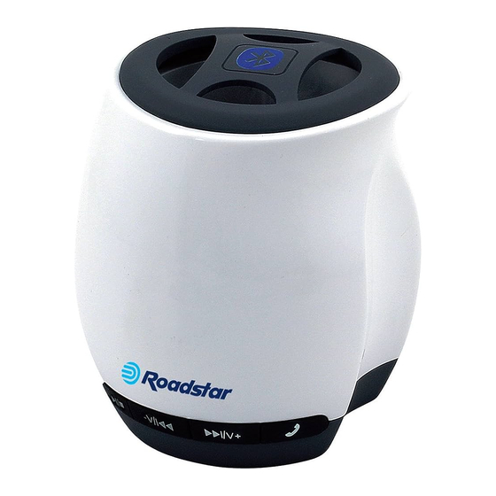 Roadstar SPK-200BT/WH Instruction Manual