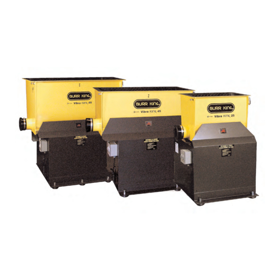 BURR KING VIBRAKING M45 Deburring Chamber Manuals