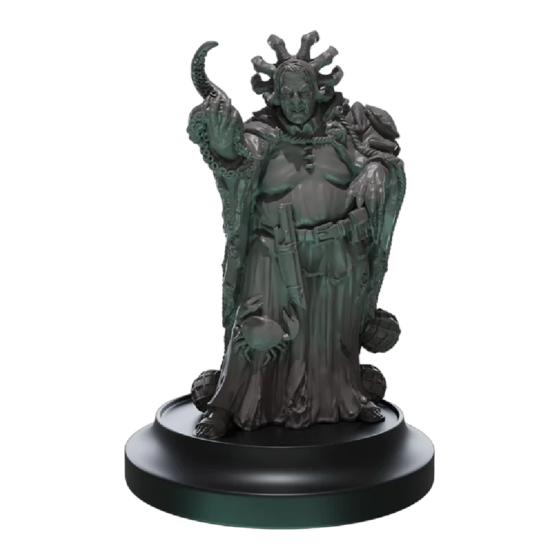 Mythos THE HIDDEN ONES THE DUNSMOUTH WITCH Assembly Instructions