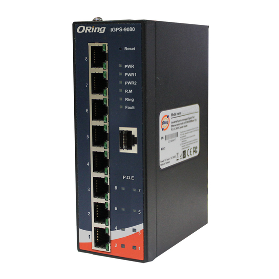ORiNG IGPS-9080 User Manual