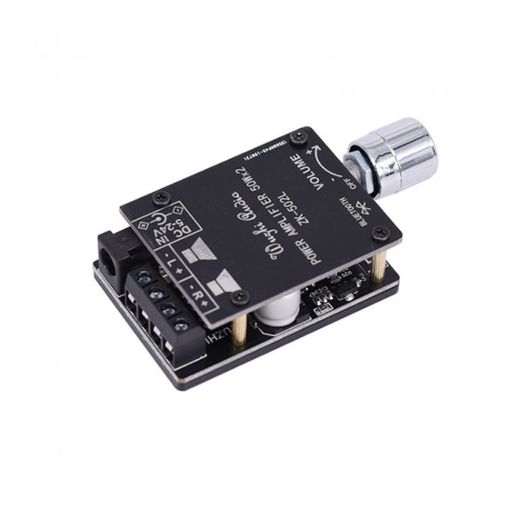 Fosi Audio ZK1002 Manuals