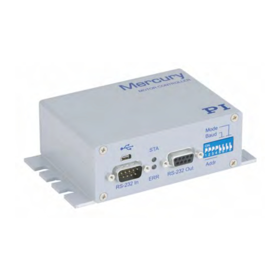 PI MS249E User Manual