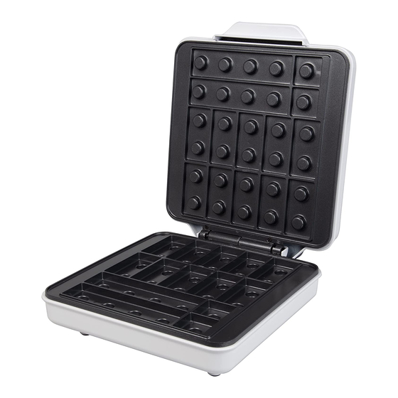 CucinaPro Waffle Wow! Building Bricks Care Instructions And Recipe Booklet