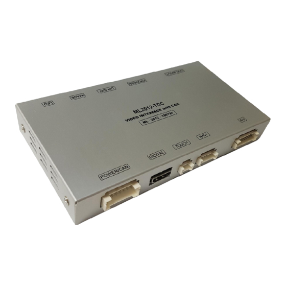 GU Electronic ML-2012-180720 Manuals