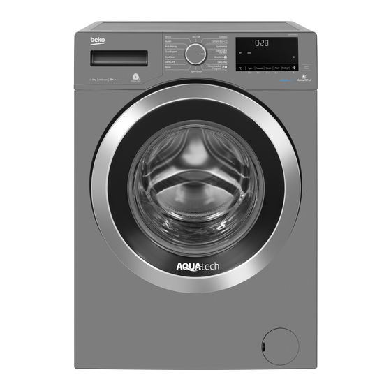 Beko WX94044E0W User Manual