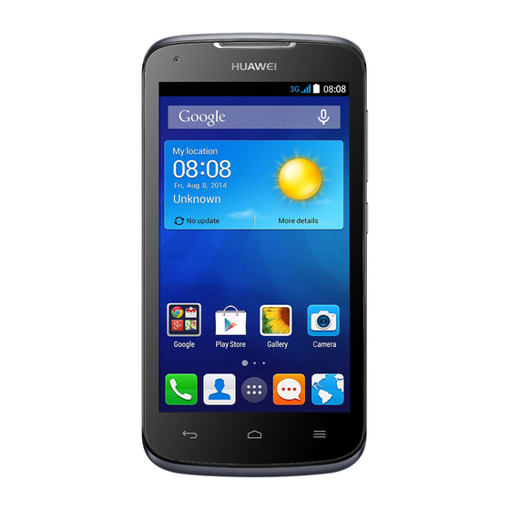 Huawei Ascend Y540 Quick Start Manual