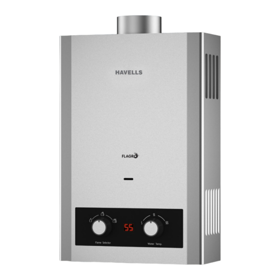 Havells Flagro 6L Operating Instructions Manual