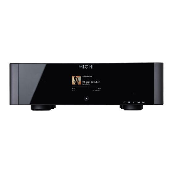 Rotel Michi Q5 Owner's Manual