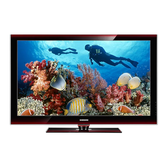 Samsung Plasma TV User Manual