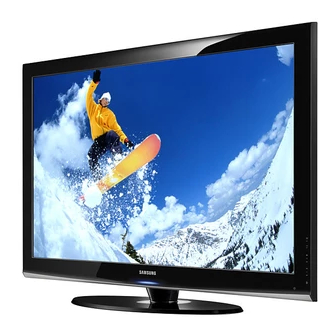 Samsung Plasma TV User Manual