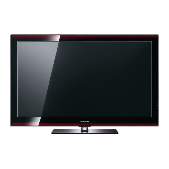 Samsung Plasma TV User Manual