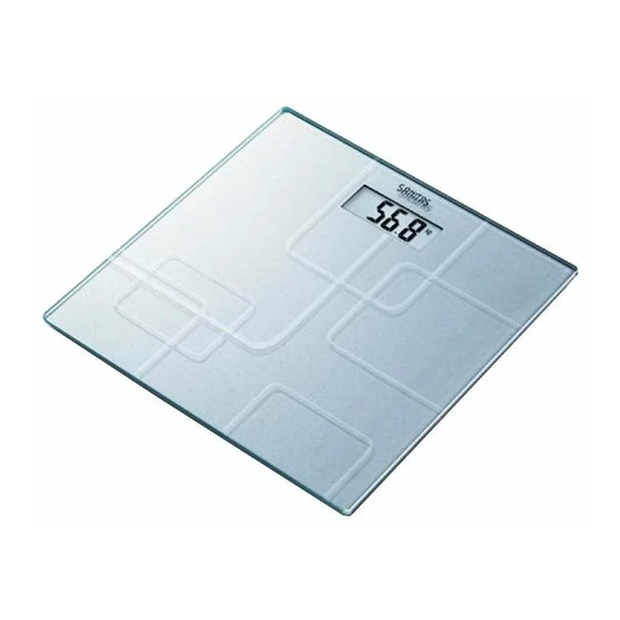 Sanitas SGS 27 P Instructions For Use Manual