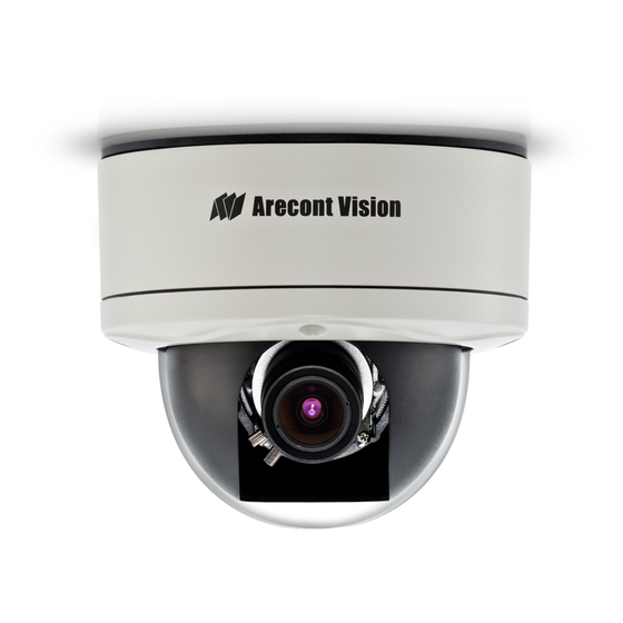 Arecont Vision MegaDome AV5155 Specifications