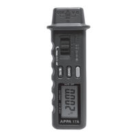 APPA 17A User Manual