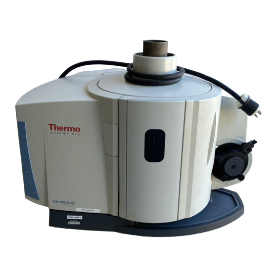 Thermo Scientific iCAP 6000 Series Maintenance Manual