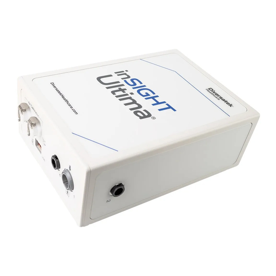 Diversatek Healthcare inSIGHT Ultima Manuals