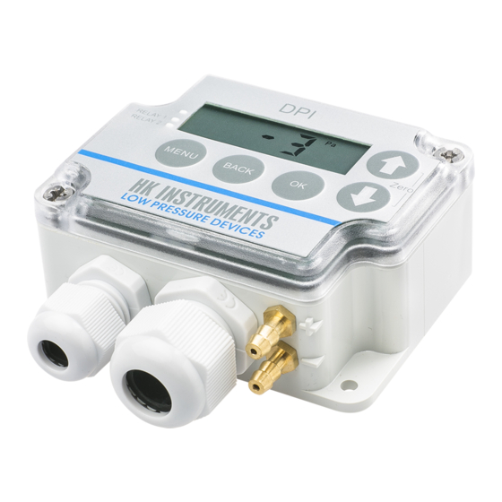HK Instruments DPI Series Installation Instructions