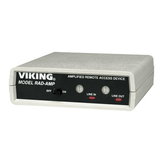 Viking RAD-AMP Install Manual