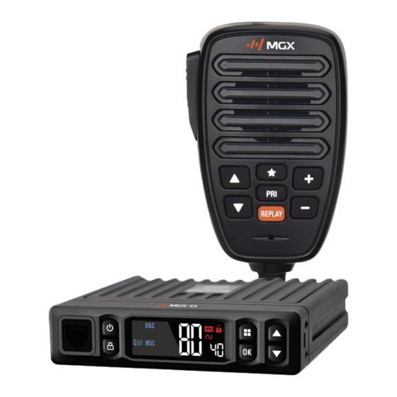 AUTOBACS MGX C1 Manual