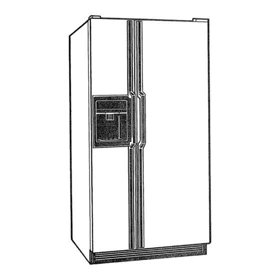 Kenmore 7759 - Elite 24.8 cu. Ft. Bottom Freezer Refrigerator Manuals