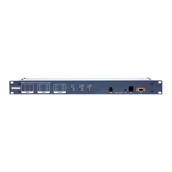 Broadcast Tools WVRC-8 Installation And Operation Manual