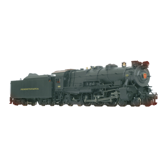 Broadway Limited Steam Locomotive Manuals