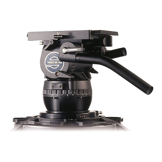Sachtler Video 60 Plus Studio Manual