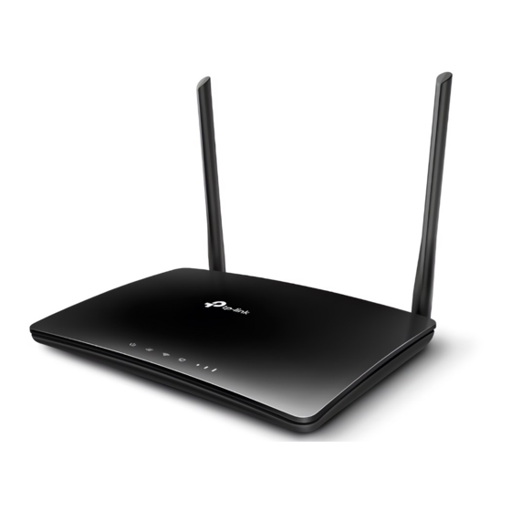 TP-Link Archer MR200 Quick Installation Manual