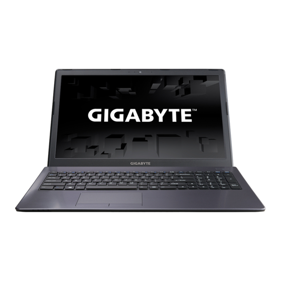 Gigabyte Q35 Laptop Backlit Keyboard Manuals