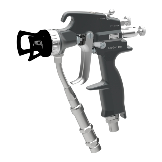 DÖRR EcoGun 2100 Paint Sprayer Manuals