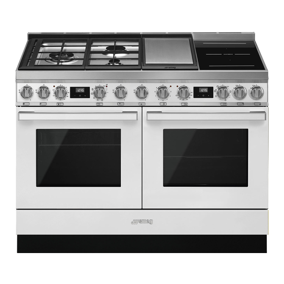Smeg Portofino Aesthetic CPF120IGMPBL Manual