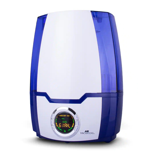 Air innovations CLEAN MIST SMART HUMIDIFIER Instruction Manual And  Warranty Information