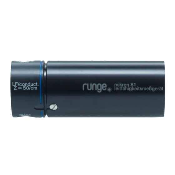 runge mikron 81 Manuals