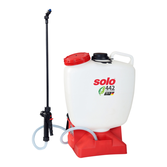 Solo 442 Original Instructions Manual