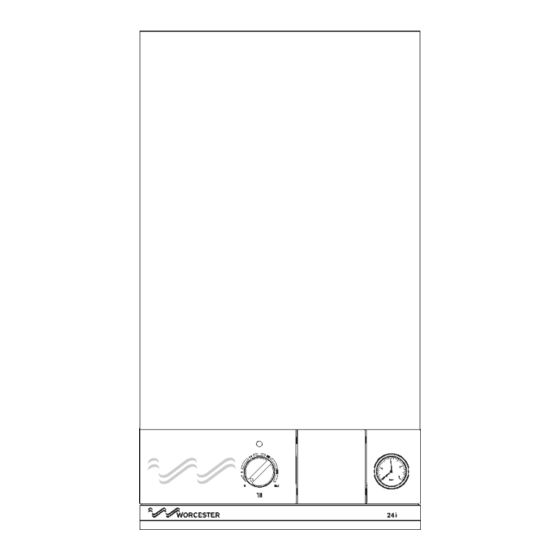 Worcester 24i RSF Installation And Servicing Instructions